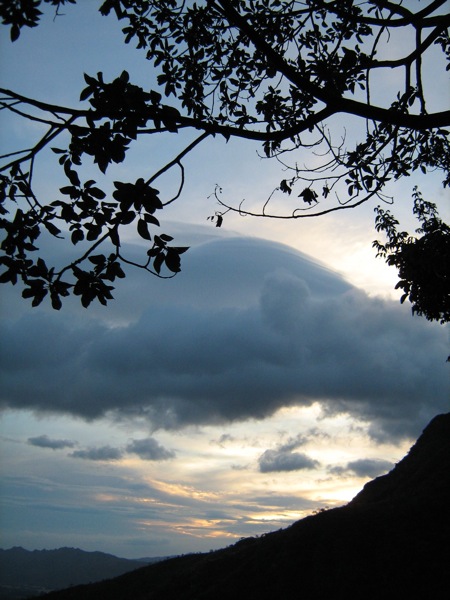 Atardecer en la Cumaca