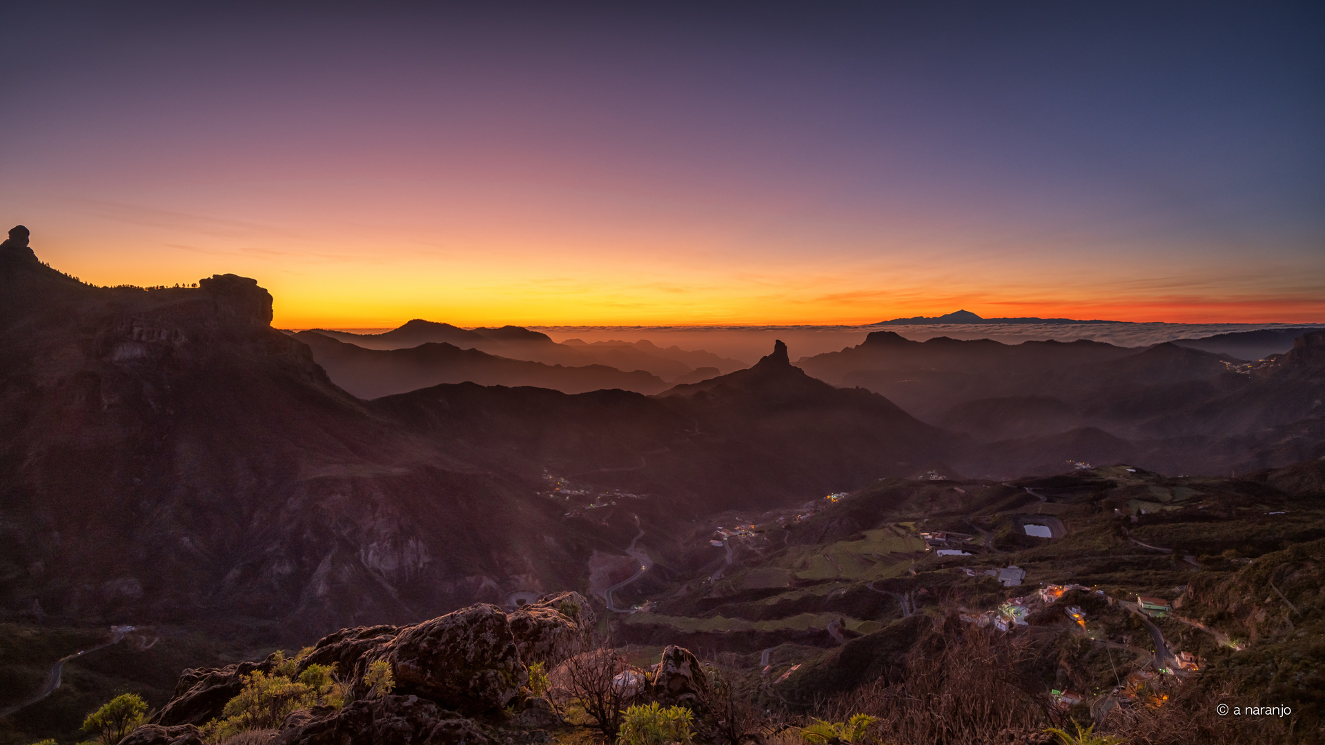 ATARDECER EN LA DEGOLLA GRAAN CANARIA