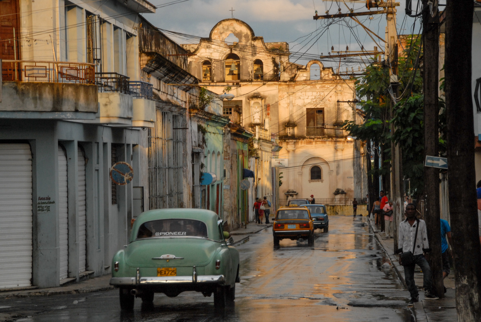 Atardecer en la Habana