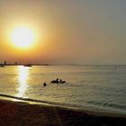 Atardecer en La Manga del Mar Menor