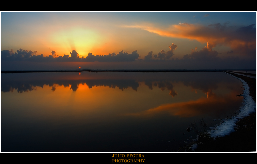 Atardecer en la Marisma