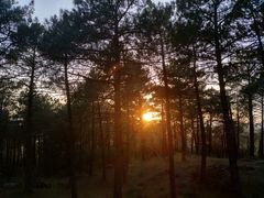 Atardecer en la montaña