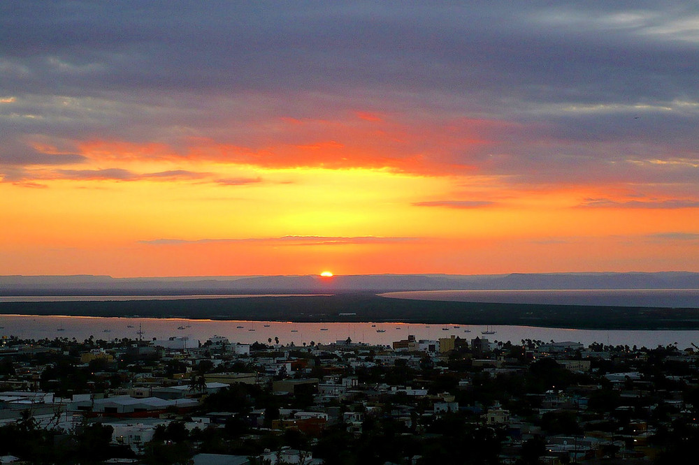 Atardecer en La Paz