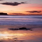 Atardecer en la playa de Los Locos (Suances-Cantabria)