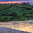 ATARDECER EN LA TOSCANA