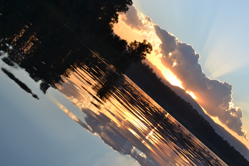 atardecer en lago de guadalupe 2