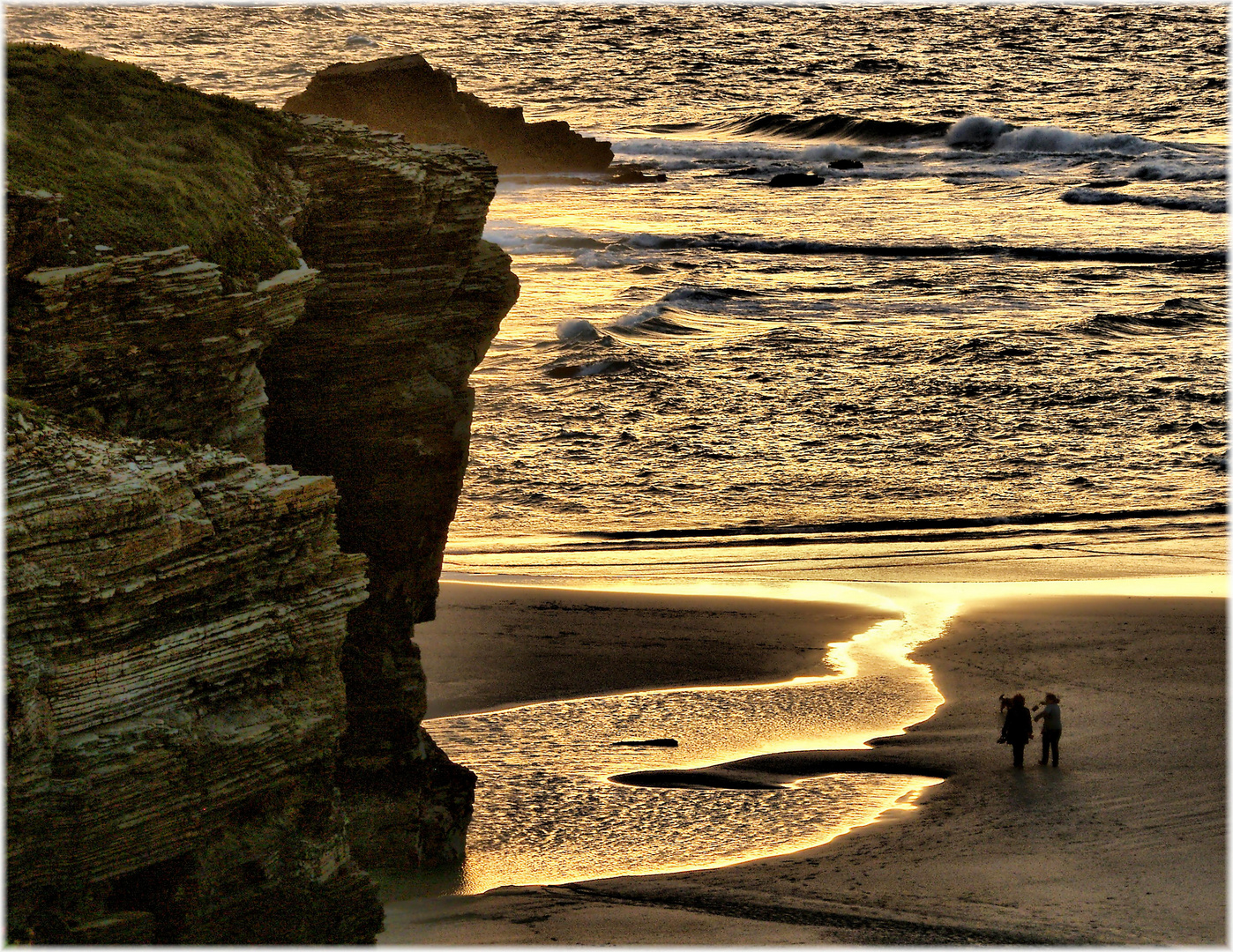 Atardecer en Las Catedrales