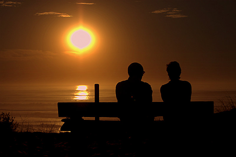 Atardecer en Las Landas