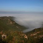 atardecer en las montañas de Montserrat2