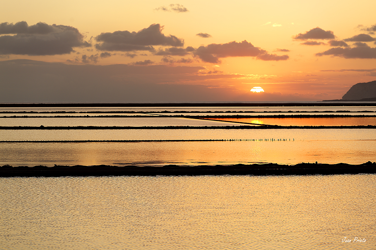 Atardecer en las Salinas