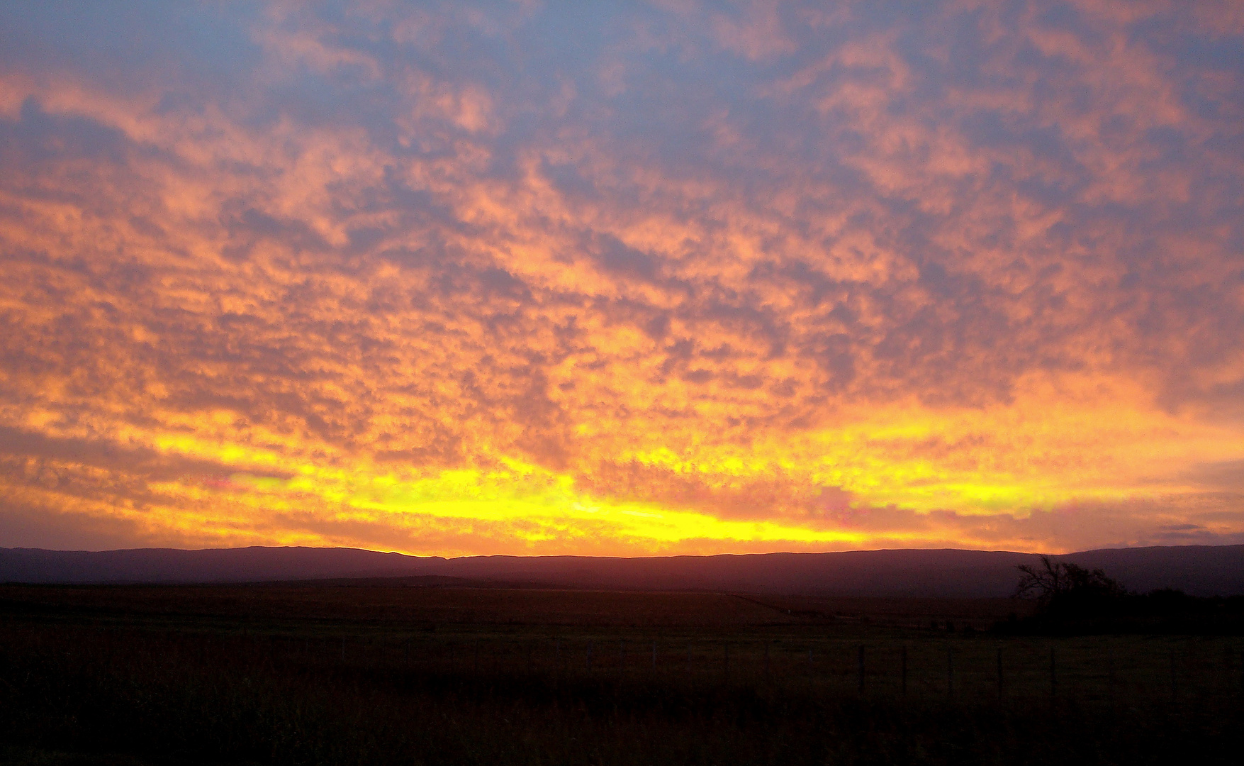 Atardecer en Las Tapias