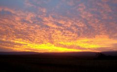 Atardecer en Las Tapias