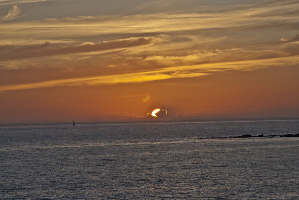 atardecer en lasRias Baixas