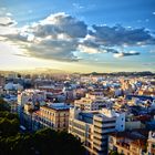 Atardecer en lo alto de Malaga