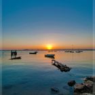 Atardecer en Lopagan en el Mar Menor.(paseo de las salinas)