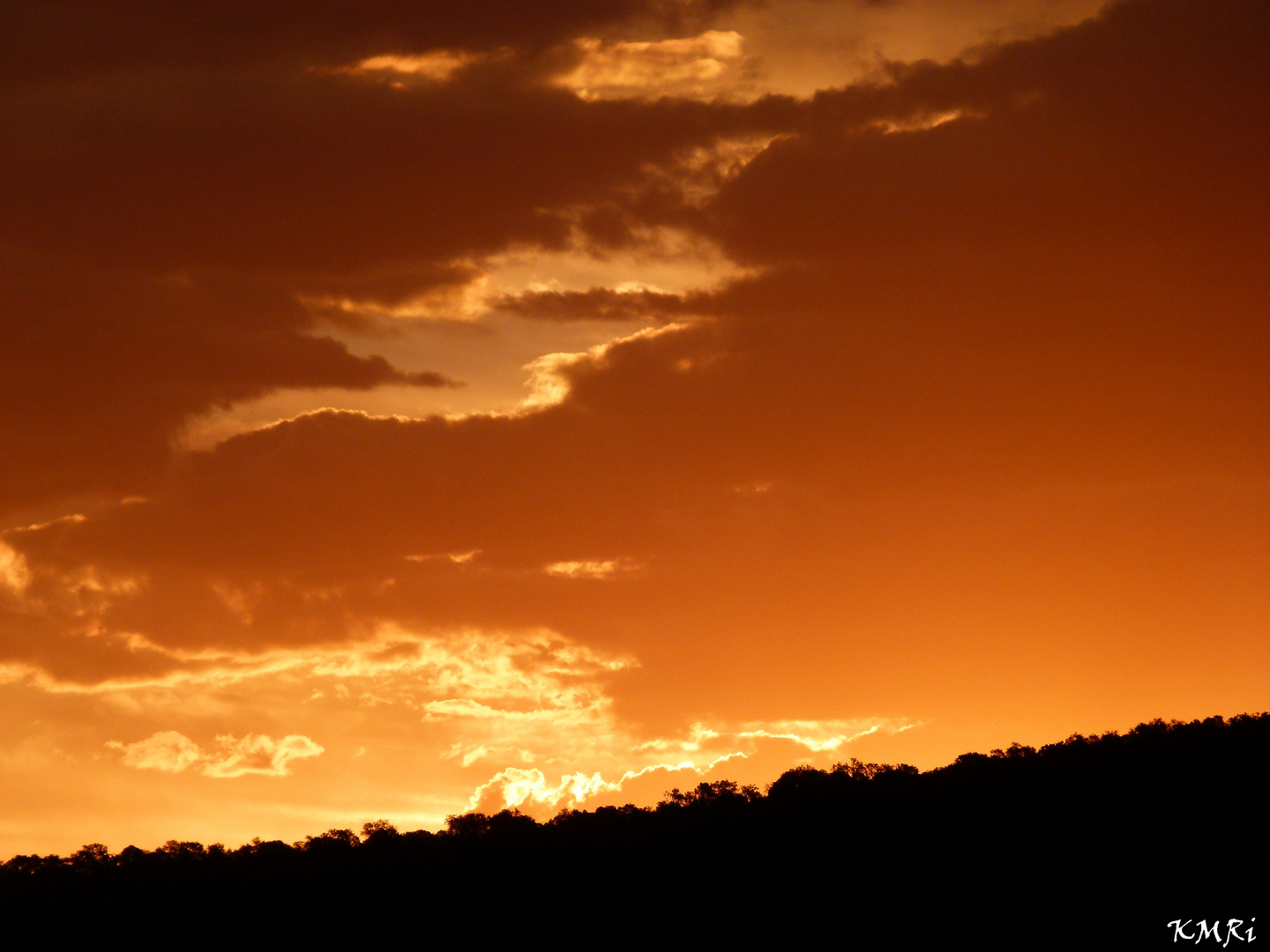 Atardecer en Los Hornillos...