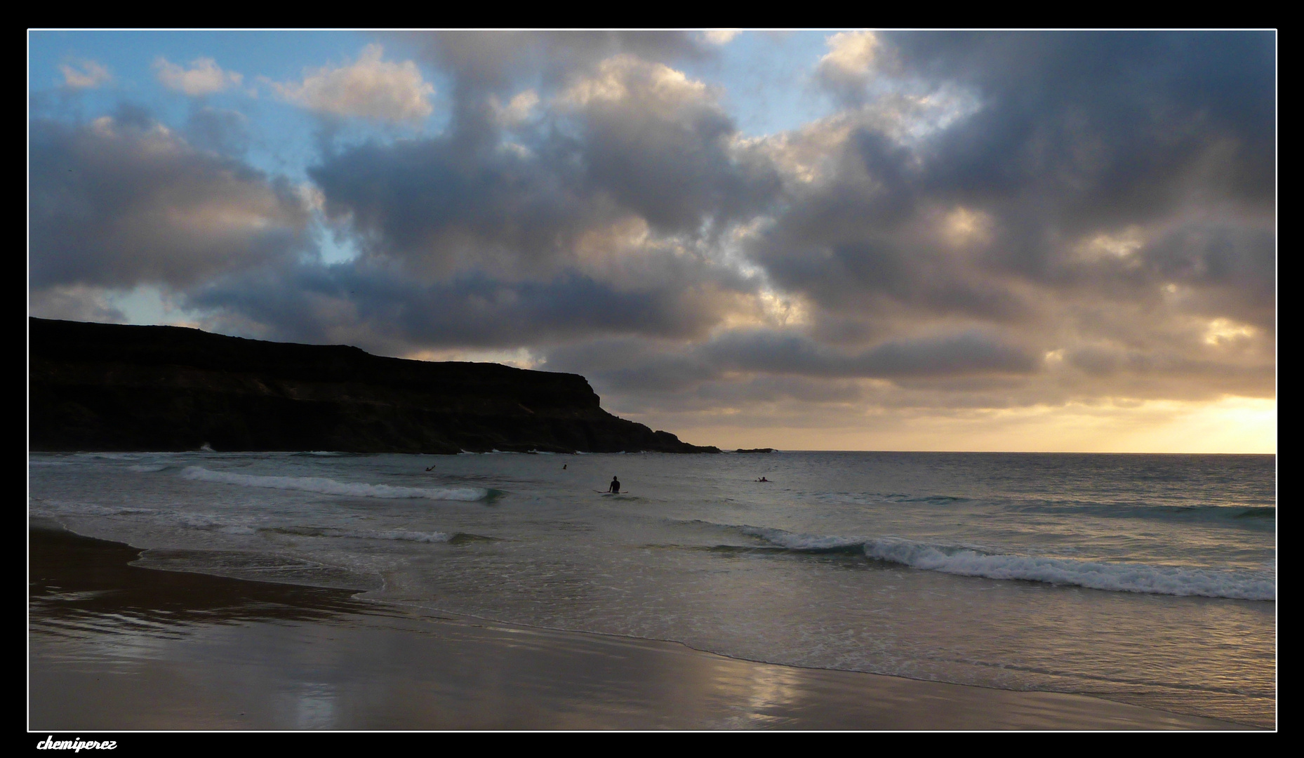 Atardecer en Los Molinos (Fuerteventura)