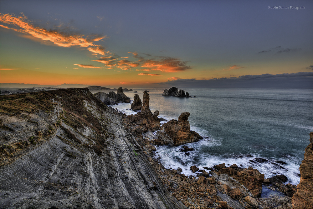 Atardecer en Los Urros (Cantabria)