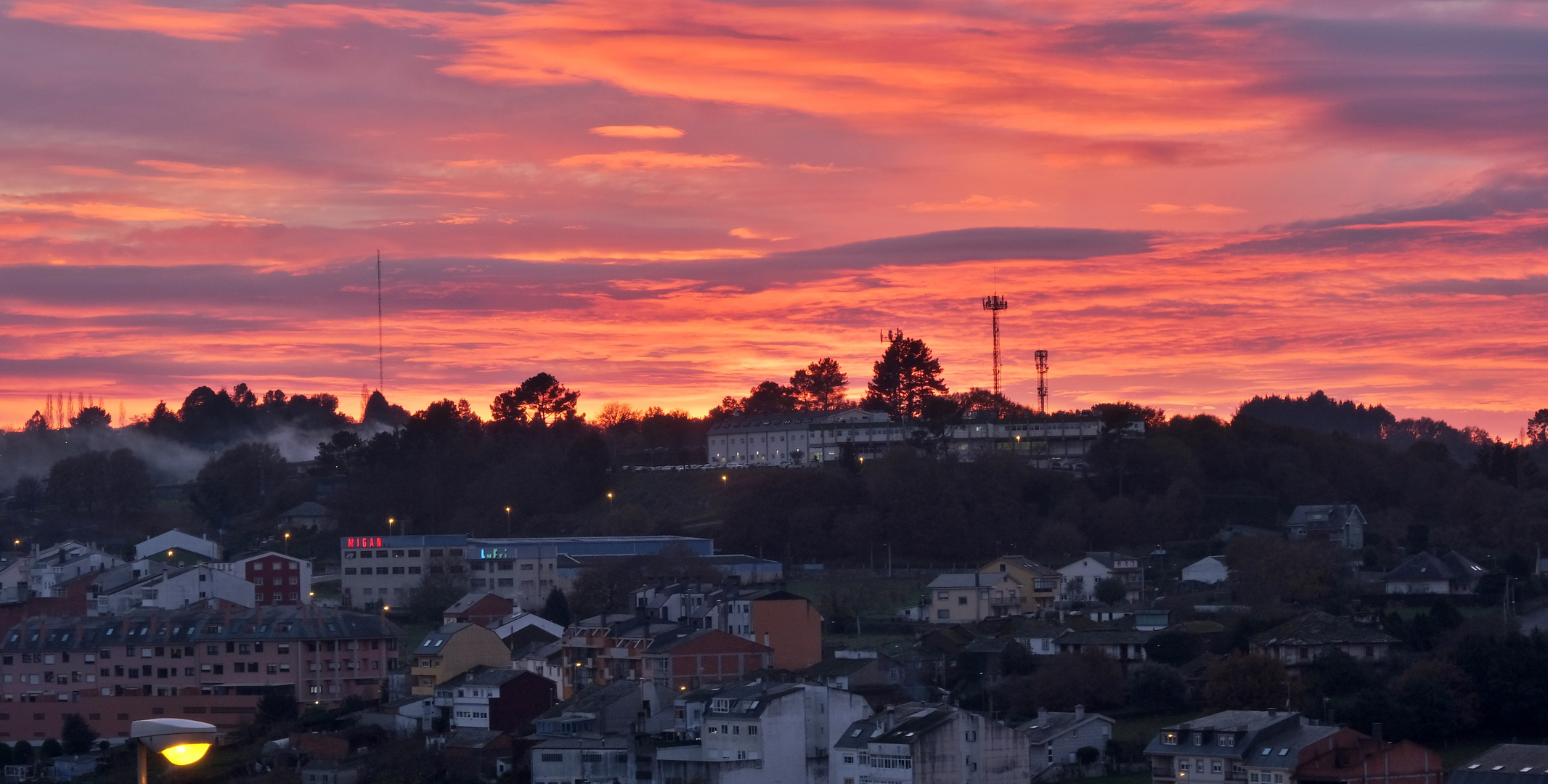 Atardecer en Lugo