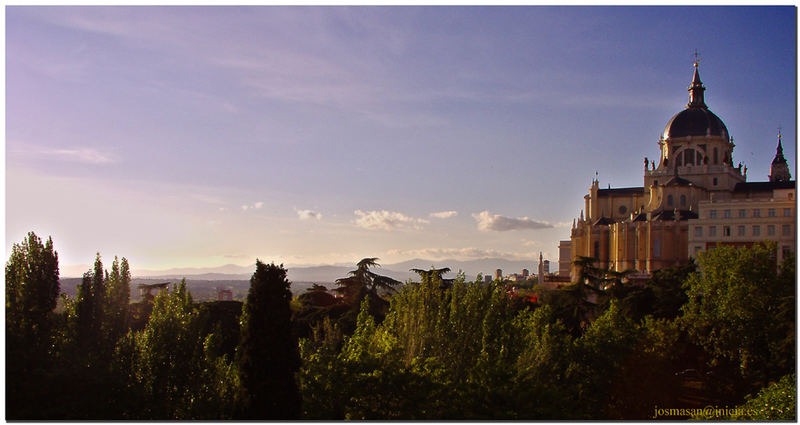 Atardecer en Madrid