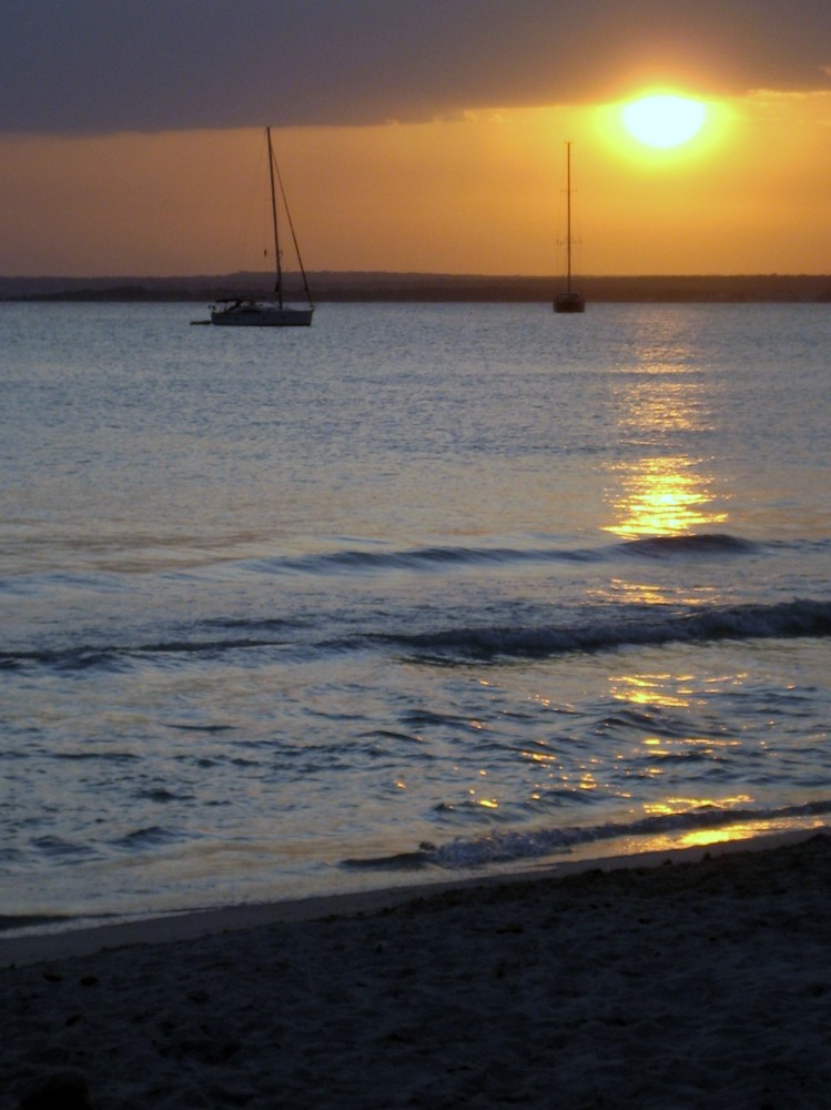 atardecer en Mallorca