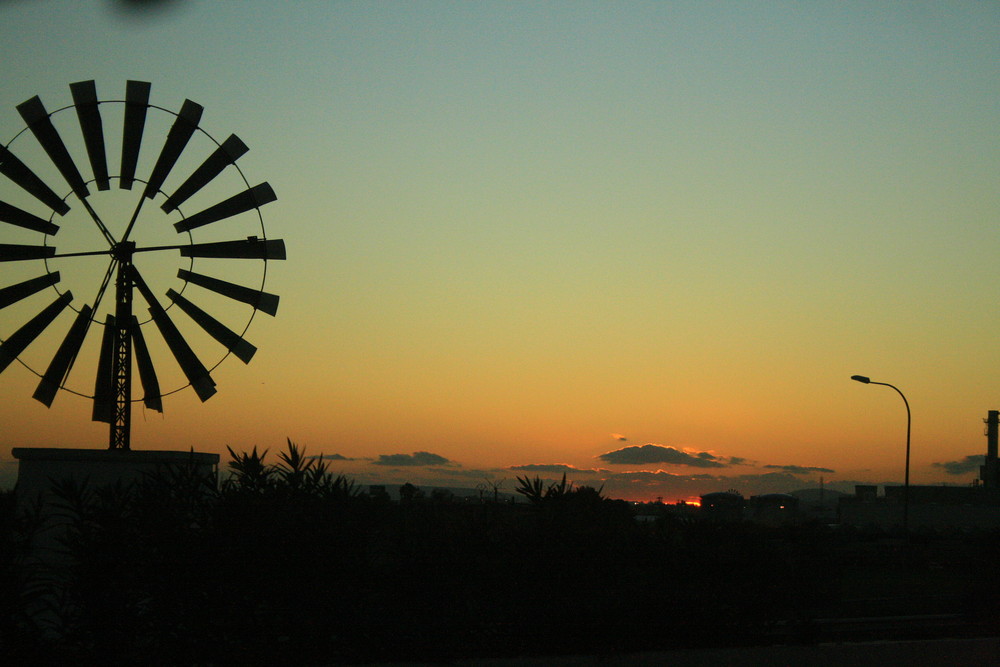 Atardecer en Mallorca