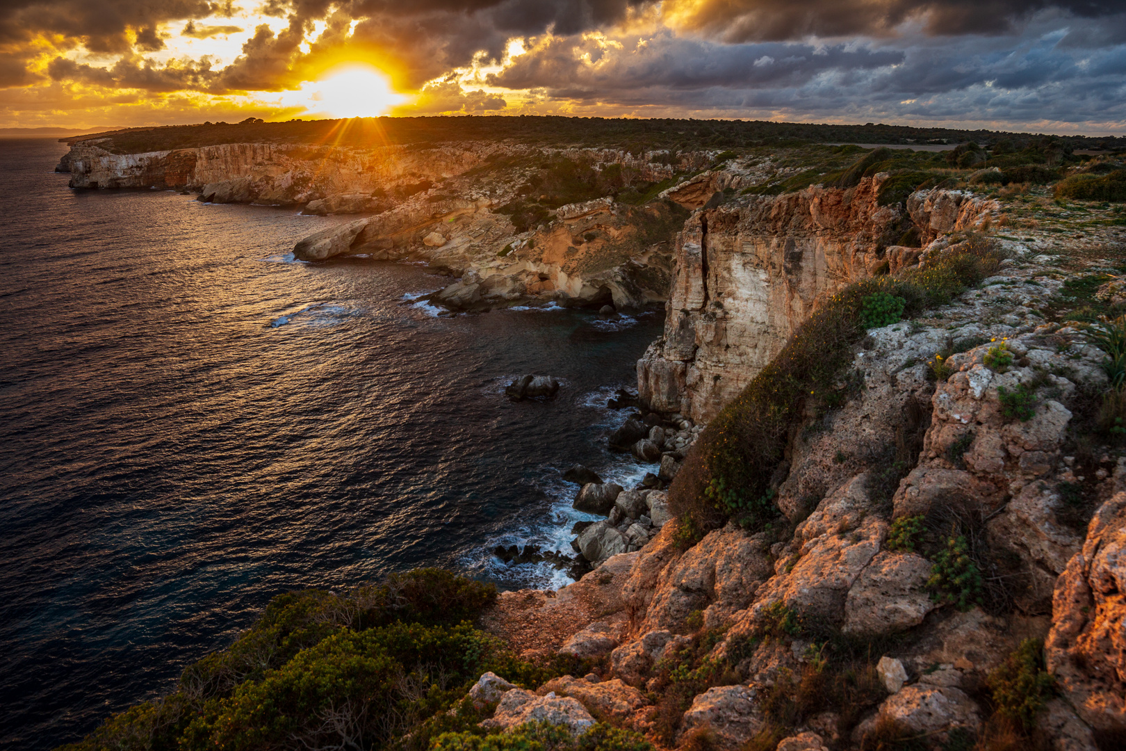 Atardecer en Mallorca