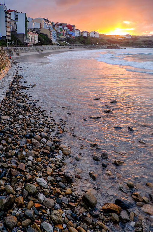 Atardecer en Malpica