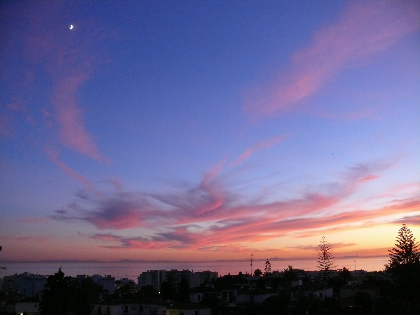 Atardecer en Marbella