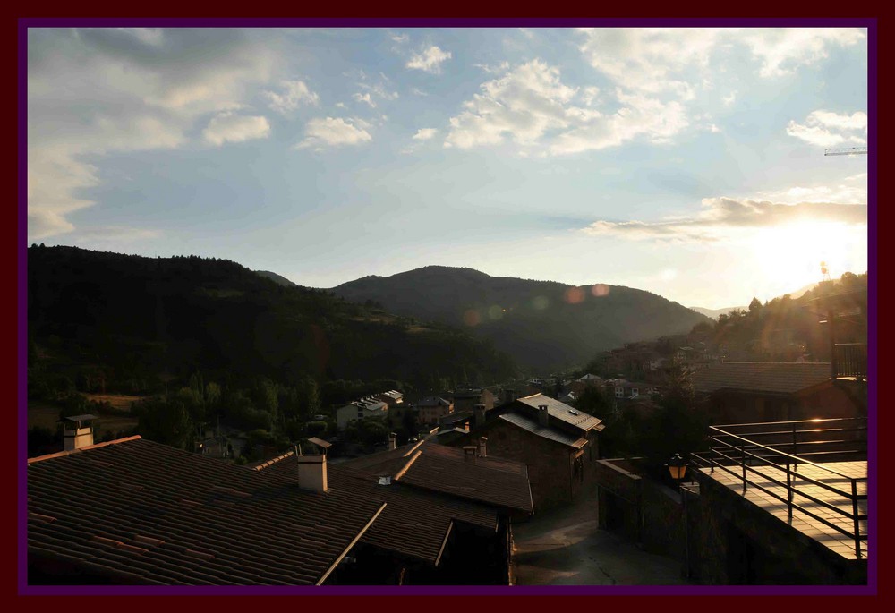 Atardecer en Martinet de Cerdanya