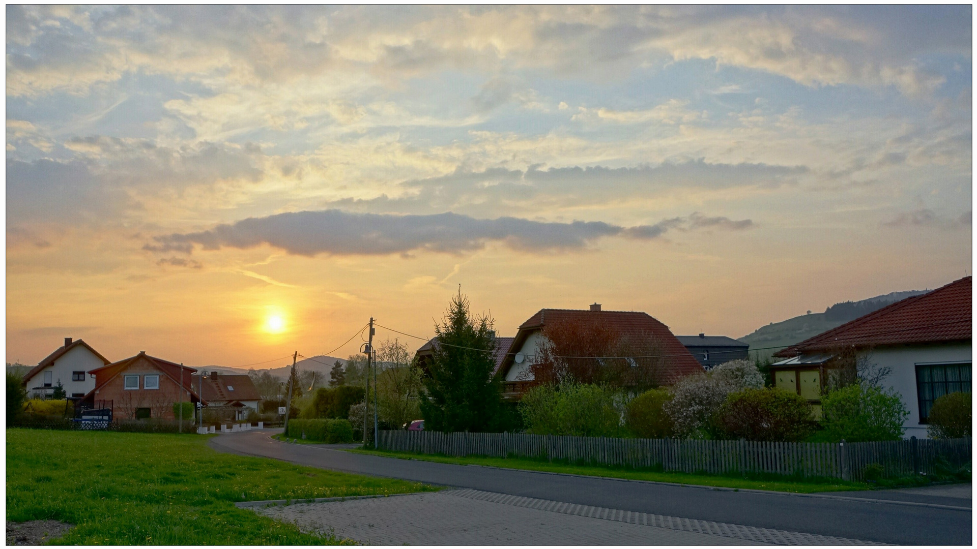 Atardecer en mi calle (Abend in meiner Straße)