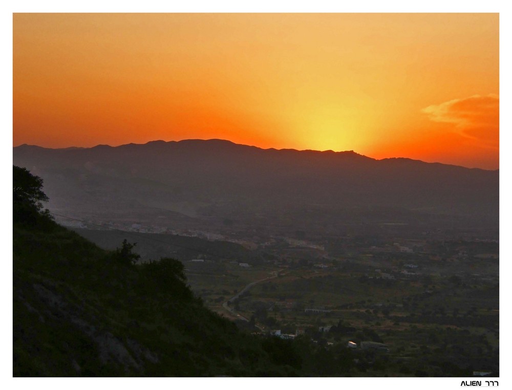 Atardecer en Mojacar