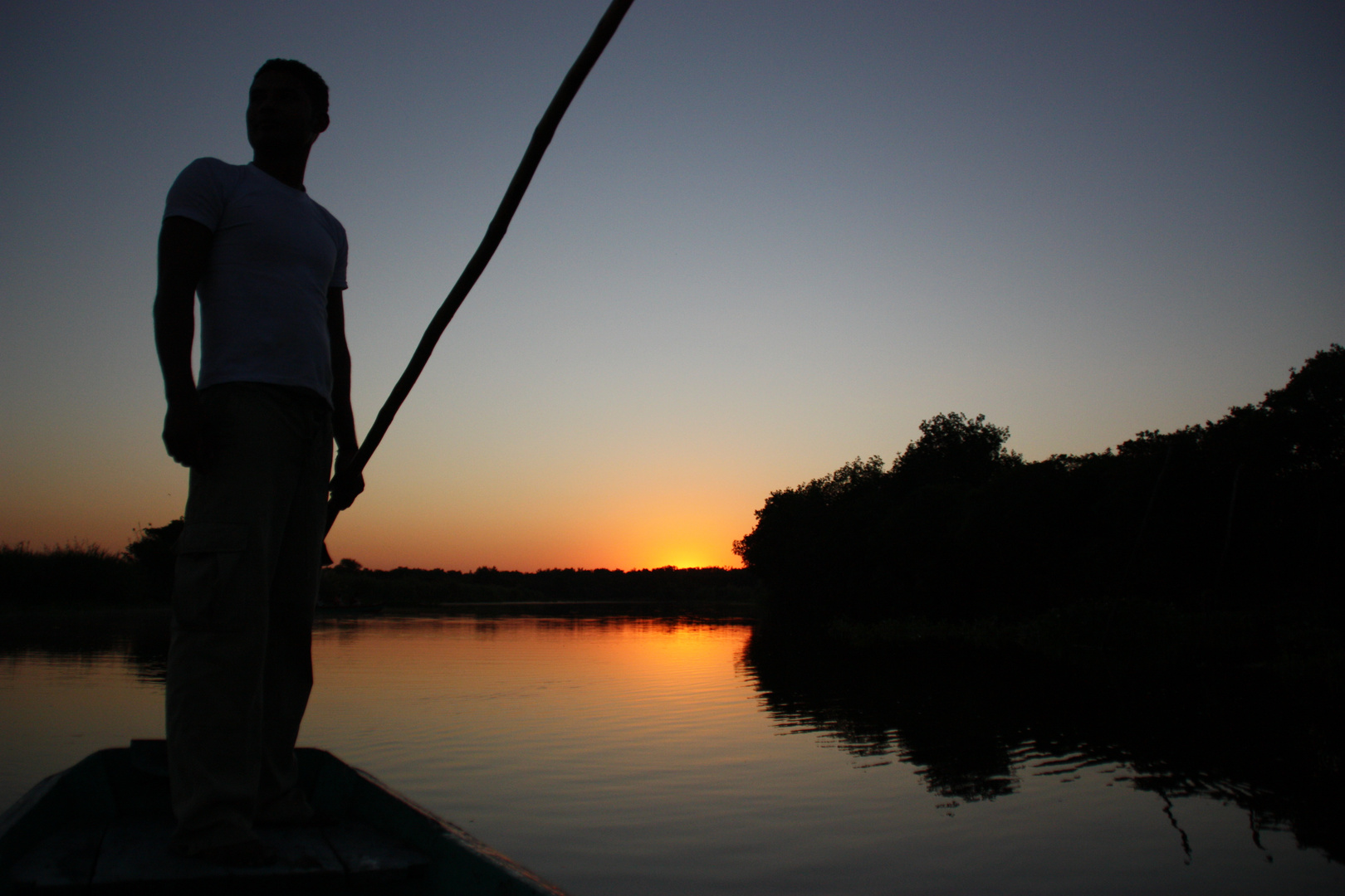 Atardecer en Monterrico, Guatemala