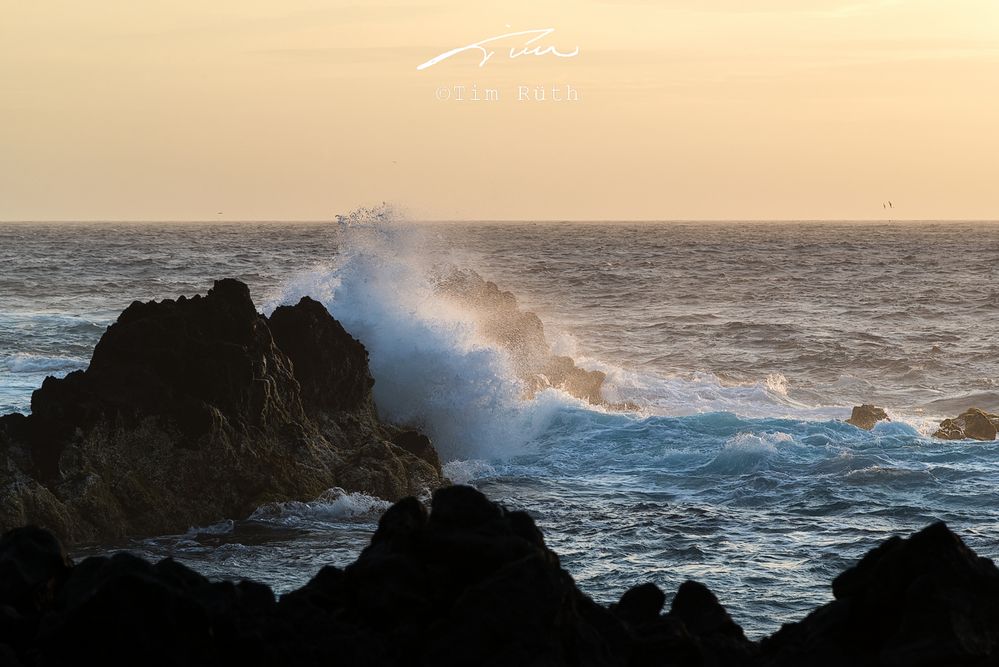 Atardecer en Mosteiros