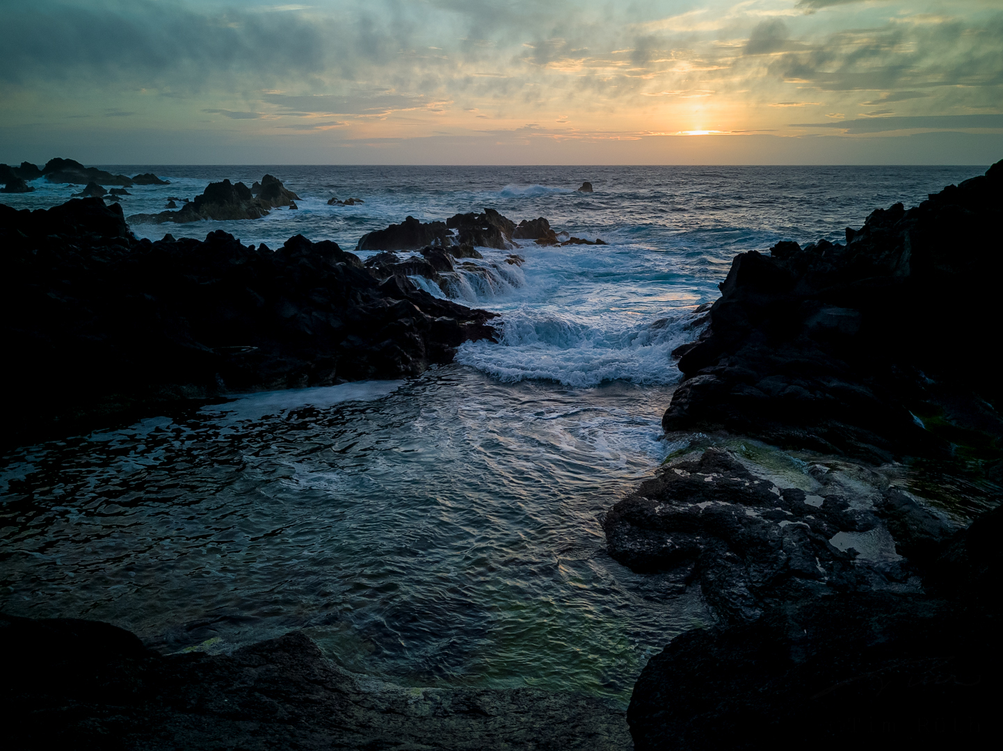 Atardecer en Mosteiros (II)