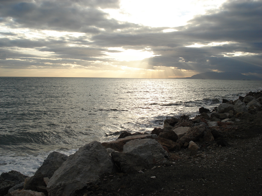 Atardecer en Nerja(Málaga)