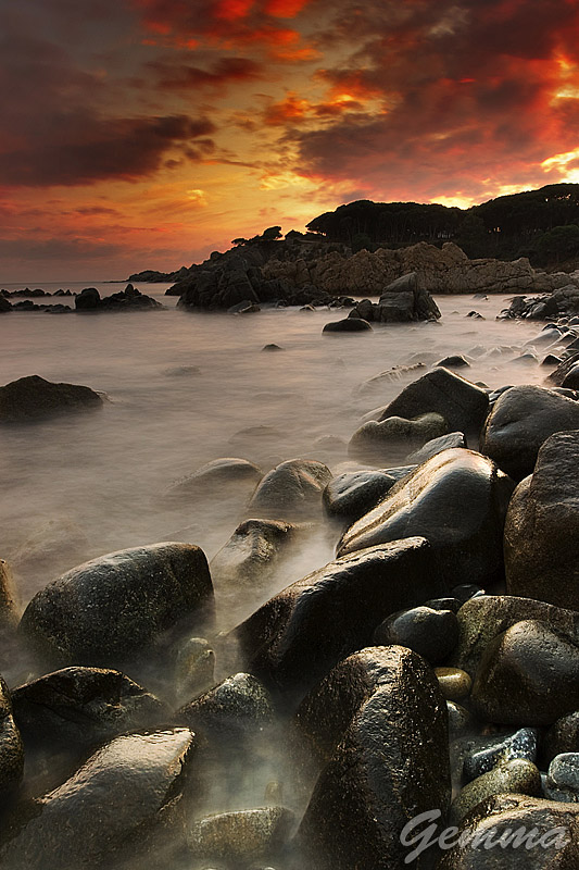 Atardecer en Palamós