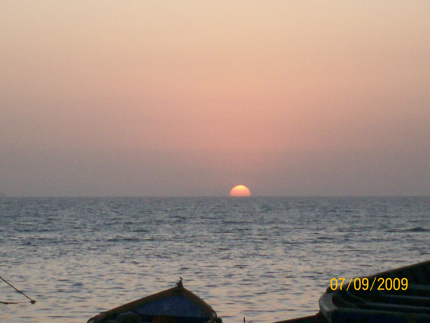 atardecer en Pisco Peru