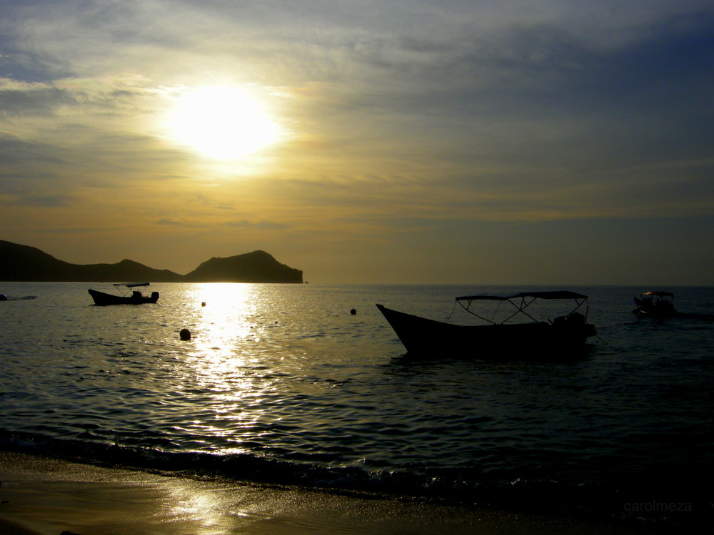 Atardecer en Playa Blanca