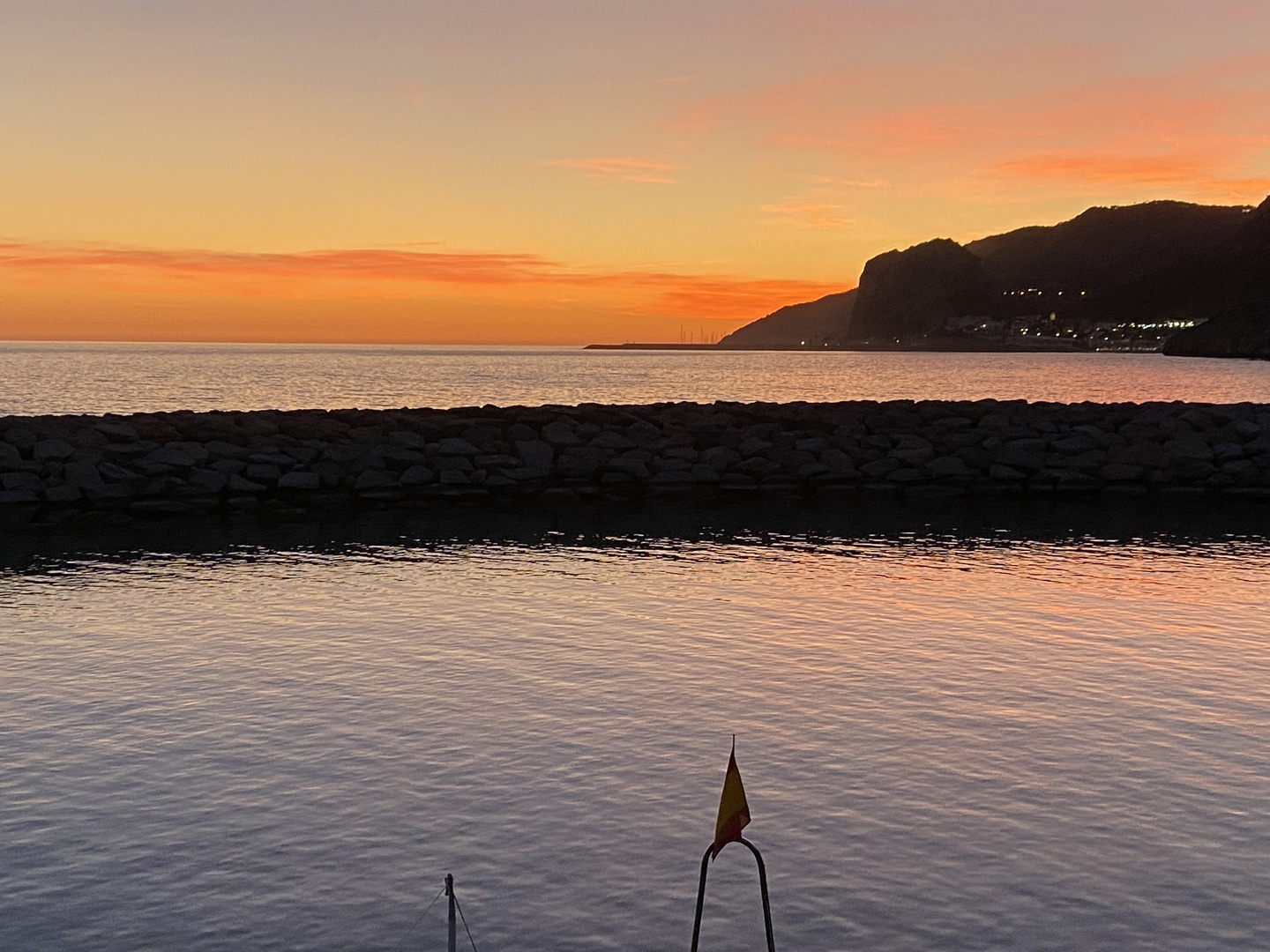 Atardecer en Port Ginesta