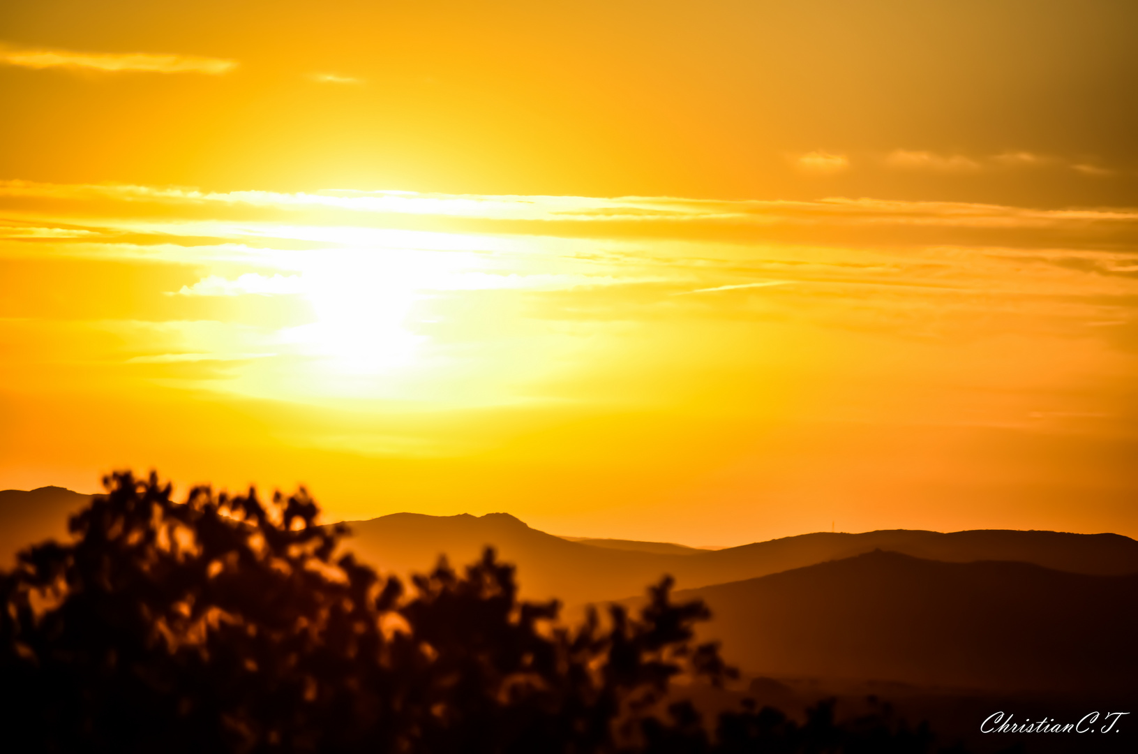 Atardecer en Primavera