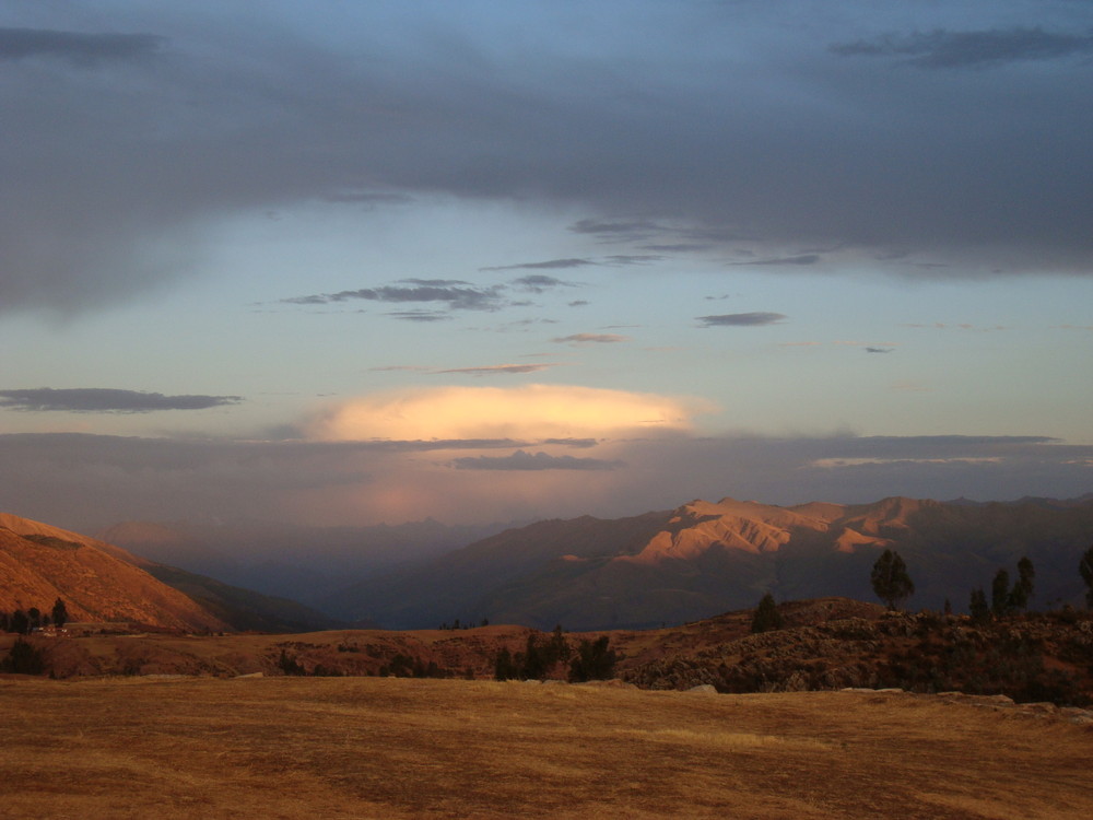 Atardecer en Puca Puacara