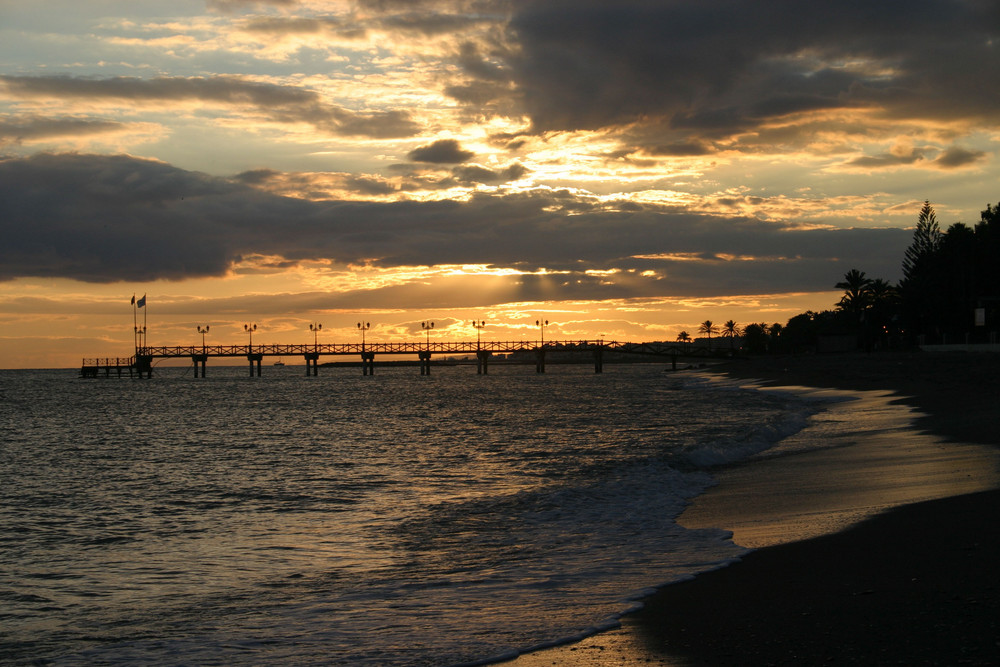 Atardecer en Puente Romano-Marbella