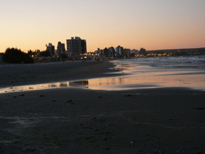 Atardecer en Puerto Madryn