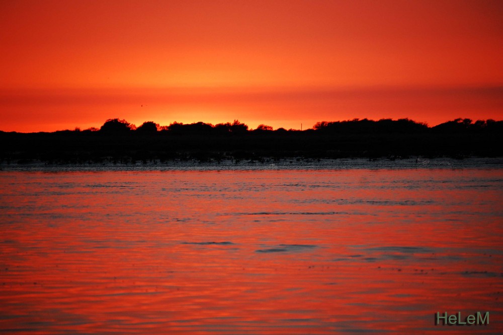 Atardecer en Puerto Real (Cadiz)