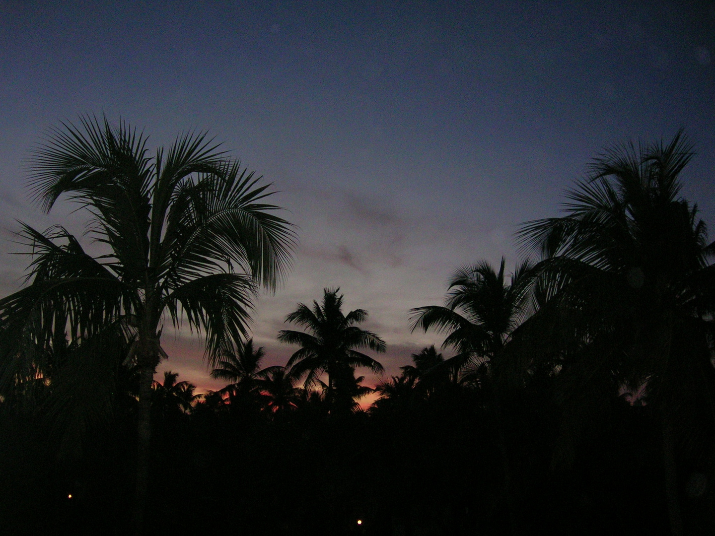 Atardecer en Punta Cana