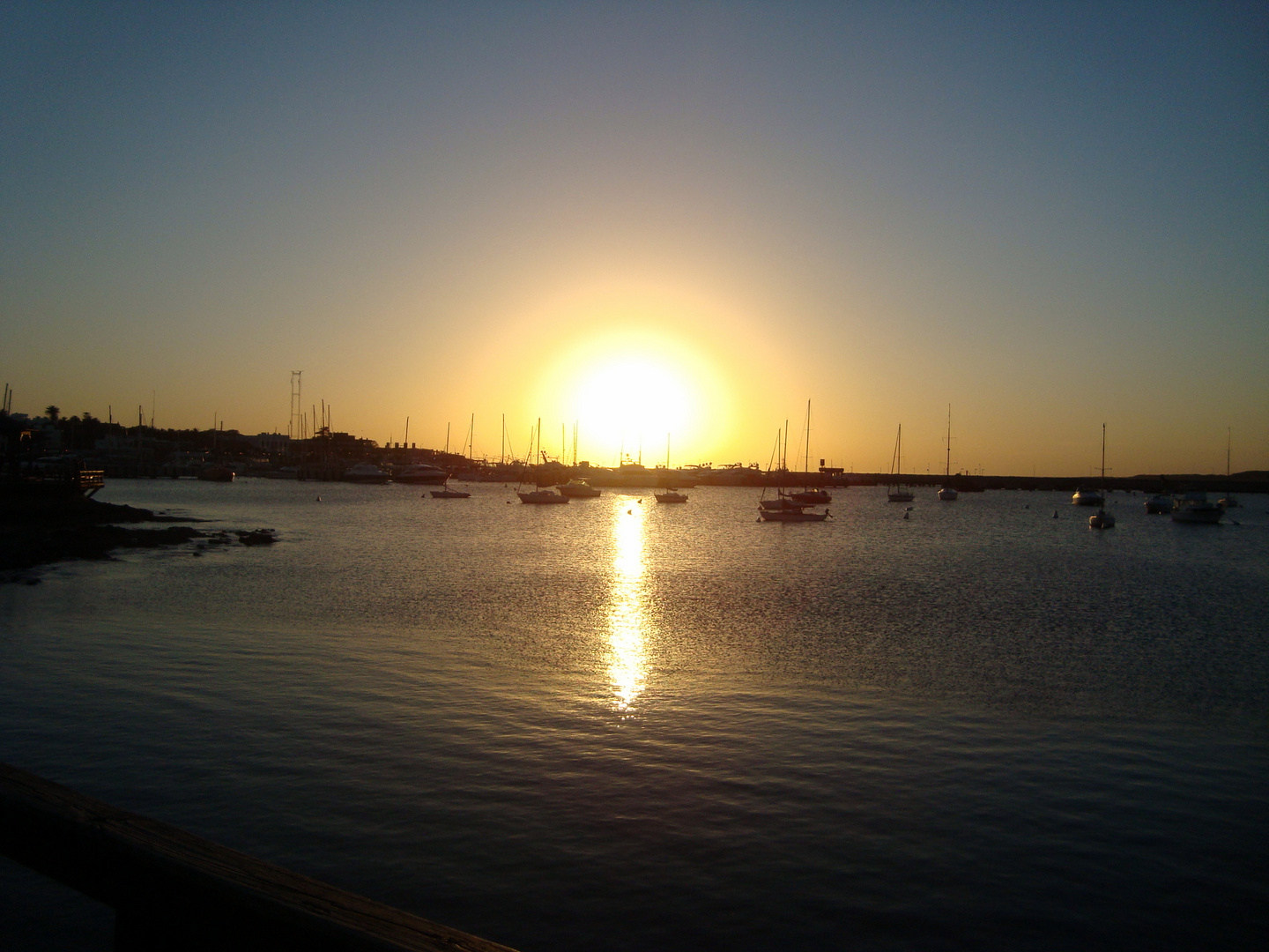 Atardecer en Punta del Este