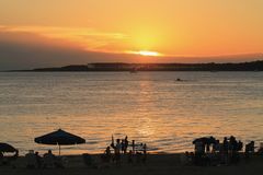 Atardecer en Punta del Este