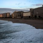 Atardecer en Riazor.La Coruña