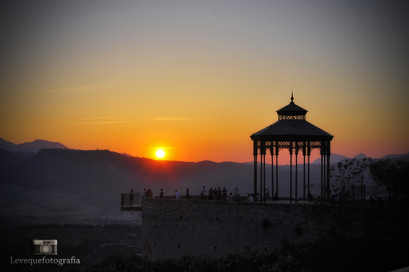 atardecer en ronda